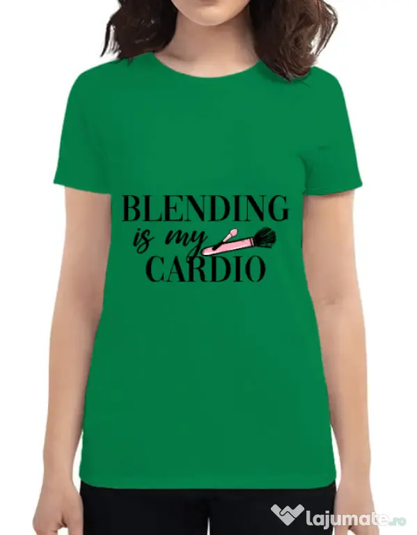 Tricou ADLER dama Blending Verde mediu