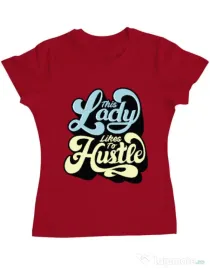 Tricou ADLER dama This lady Rosu