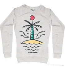 Bluza ADLER dama Relax island Migdala melanj