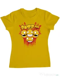Tricou ADLER dama Buzz Galben