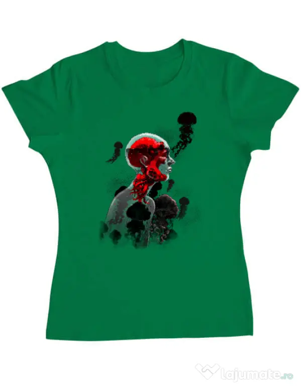 Tricou ADLER dama Control Verde mediu