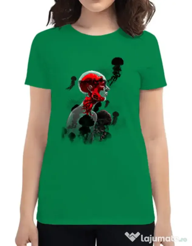 Tricou ADLER dama Control Verde mediu