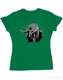 Tricou ADLER dama Pulp killer Verde mediu