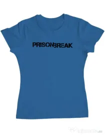 Tricou ADLER dama Prison break Albastru azuriu