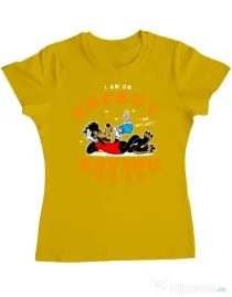 Tricou ADLER dama Energy saving mode Galben