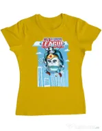 Tricou ADLER dama Cleaning league gel Galben