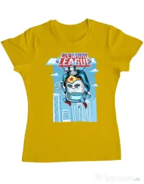 Tricou ADLER dama Cleaning league gel Galben