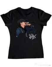 Tricou ADLER dama Adi Morosanu FAMILIA Negru