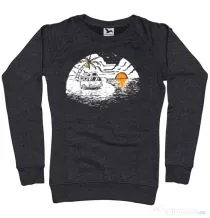 Bluza ADLER dama Van beach Negru melanj