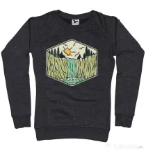 Bluza ADLER dama Beauty waterfall Negru melanj
