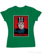 Tricou ADLER dama Rocketman Verde mediu