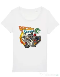 Tricou STANLEY STELLA dama Back to summer Alb