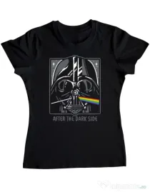 Tricou ADLER dama After dark side Negru