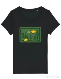 Tricou STANLEY STELLA dama Camping 2 Negru