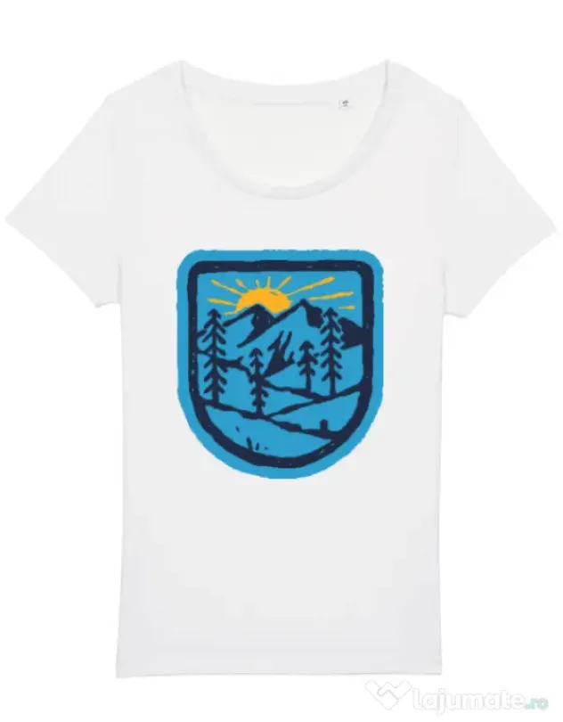 Tricou STANLEY STELLA dama Great nature Alb