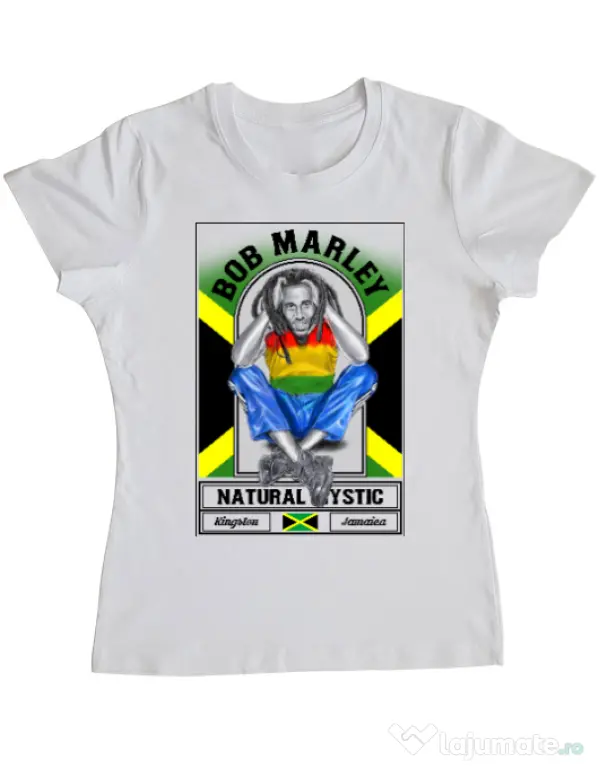 Tricou ADLER dama Jamaica Alb