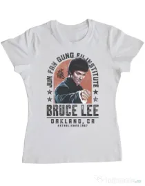 Tricou ADLER dama Bruce Alb