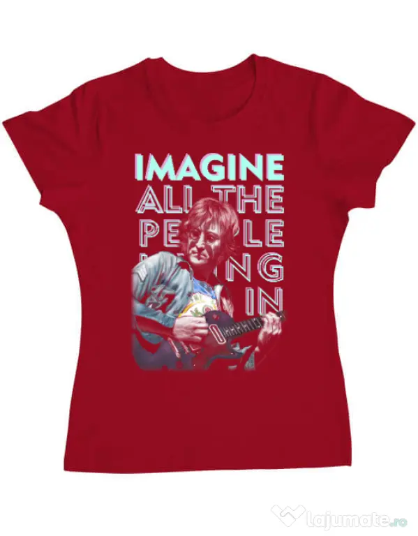 Tricou ADLER dama Imagine Rosu