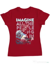 Tricou ADLER dama Imagine Rosu