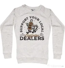 Bluza ADLER dama Coffee dealers Migdala melanj