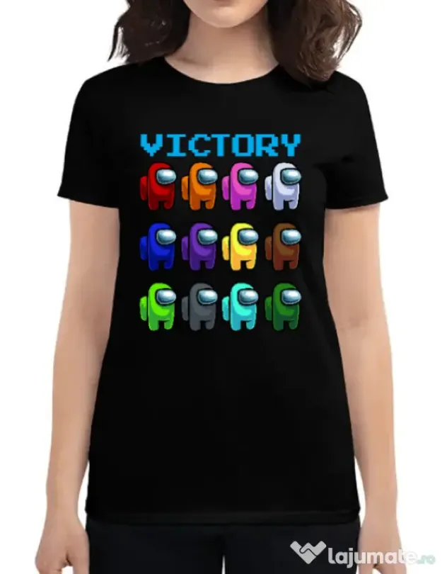 Tricou ADLER dama Victory Negru