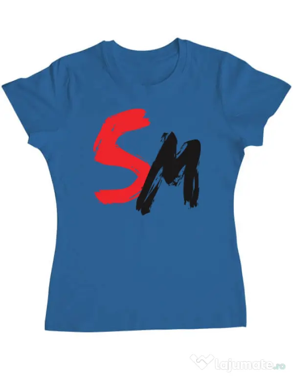 Tricou ADLER dama 5 minute Albastru azuriu