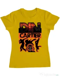 Tricou personalizat dama dincartier Galben