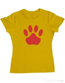 Tricou personalizat dama Custom design Galben