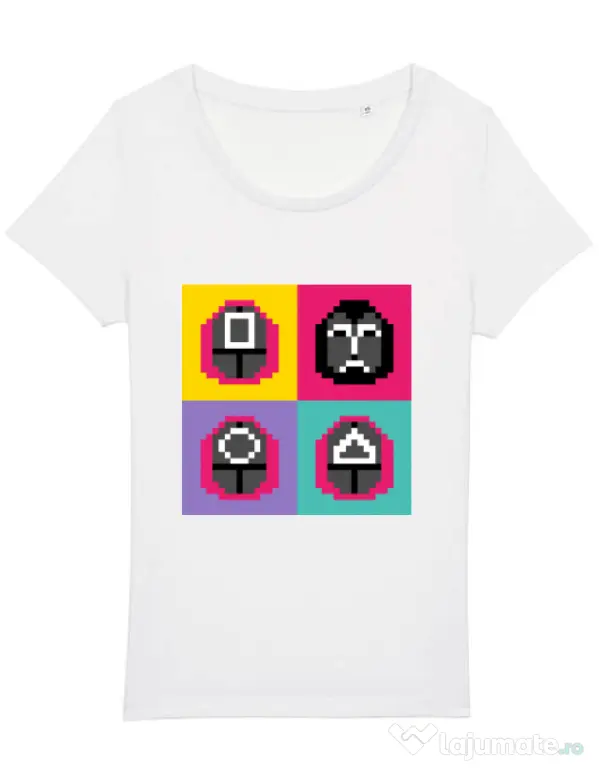 Tricou STANLEY STELLA dama Four guard Alb