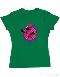 Tricou personalizat dama Squid Game 2 Verde mediu