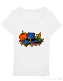 Tricou STANLEY STELLA dama Thank Giving Alb