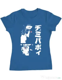 Tricou personalizat dama Otaku Scream Albastru azuriu