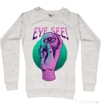 Bluza personalizata dama EYE SEE Migdala melanj