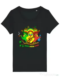 Tricou STANLEY STELLA dama Three Little Birds Negru