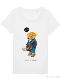 Tricou STANLEY STELLA dama Now or never Alb