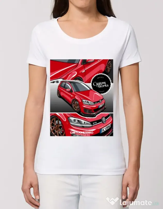Tricou STANLEY STELLA dama Izabela - MK7 GTD Alb