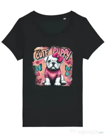 Tricou STANLEY STELLA dama BULLDOG 05 Negru