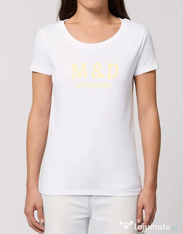 Tricou STANLEY STELLA dama M&D 09 Alb