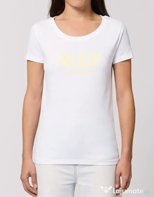 Tricou STANLEY STELLA dama M&D 09 Alb