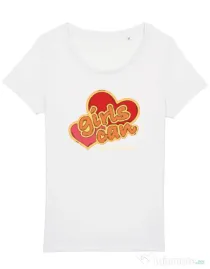 Tricou STANLEY STELLA dama Girls Can Alb