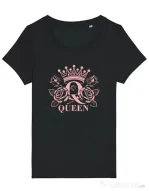 Tricou STANLEY STELLA dama QUEEN Negru