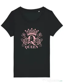 Tricou STANLEY STELLA dama QUEEN Negru