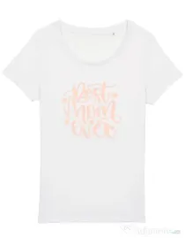 Tricou STANLEY STELLA dama Best Mom Ever Alb