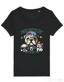 Tricou STANLEY STELLA dama BULLDOG 16 Negru