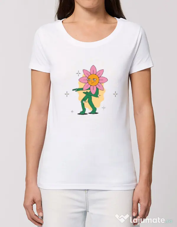 Tricou STANLEY STELLA dama M&D 29 Alb