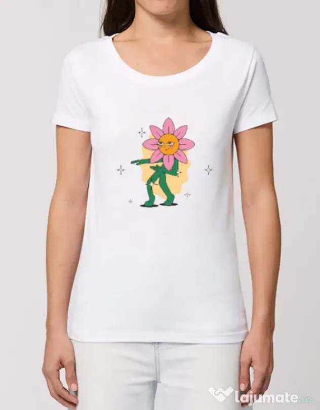 Tricou STANLEY STELLA dama M&D 29 Alb