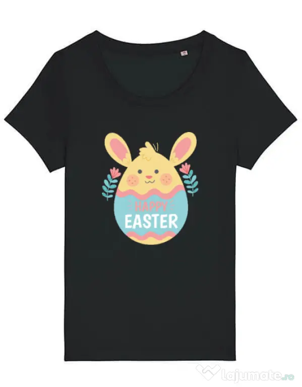 Tricou STANLEY STELLA dama BUNNY CUTE Negru
