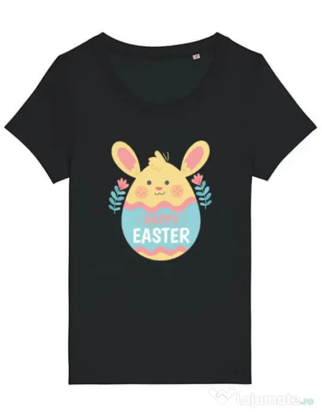 Tricou STANLEY STELLA dama BUNNY CUTE Negru