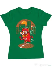 Tricou ADLER dama Flash minion Verde mediu