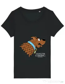 Tricou STANLEY STELLA dama Monster is coming Negru